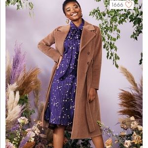 NWT Crisp City Streets Longline Coat